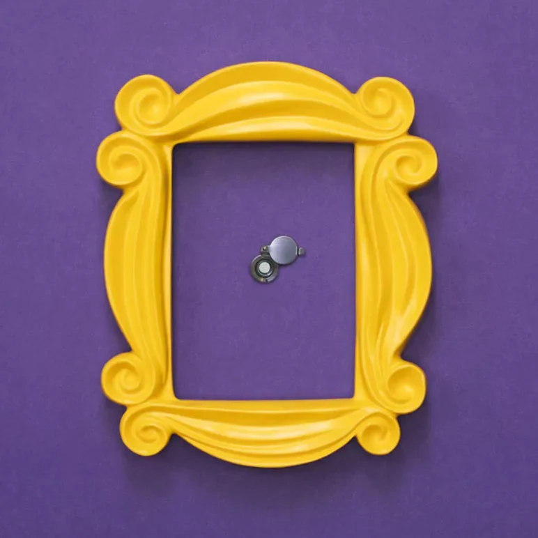 Door with peep hole